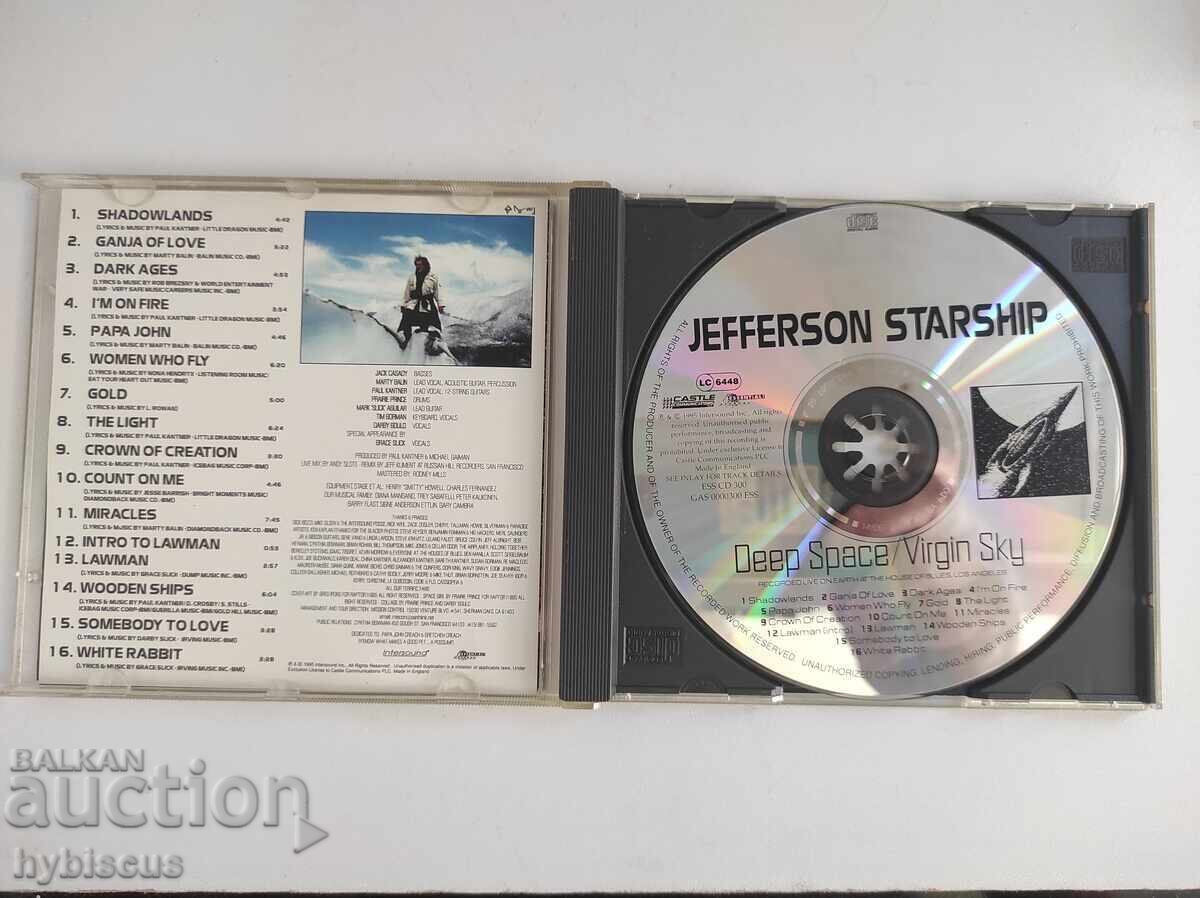 Jefferson Starship Spațiul Profund / Cerul Virgin cu preț 1.00 BGN | € 0.51