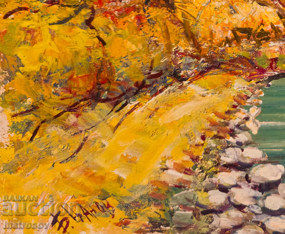Борис Цанов, маслени бои, морски бряг, пейзаж - 5 Борис Цанов, маслени бои, морски бряг, пейзаж - 5