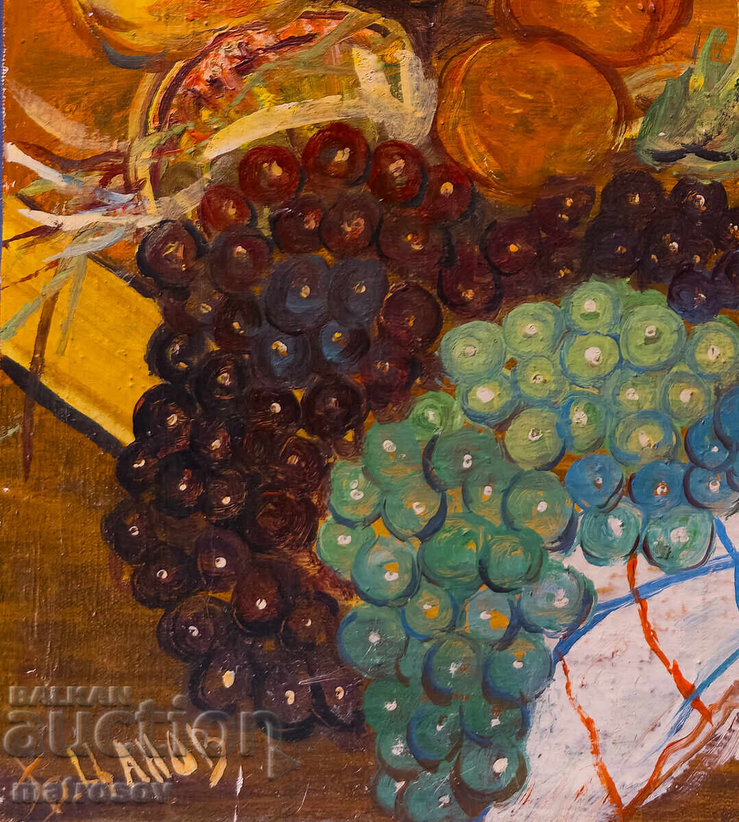 Boris Tsanov, oil painting, still life - 5