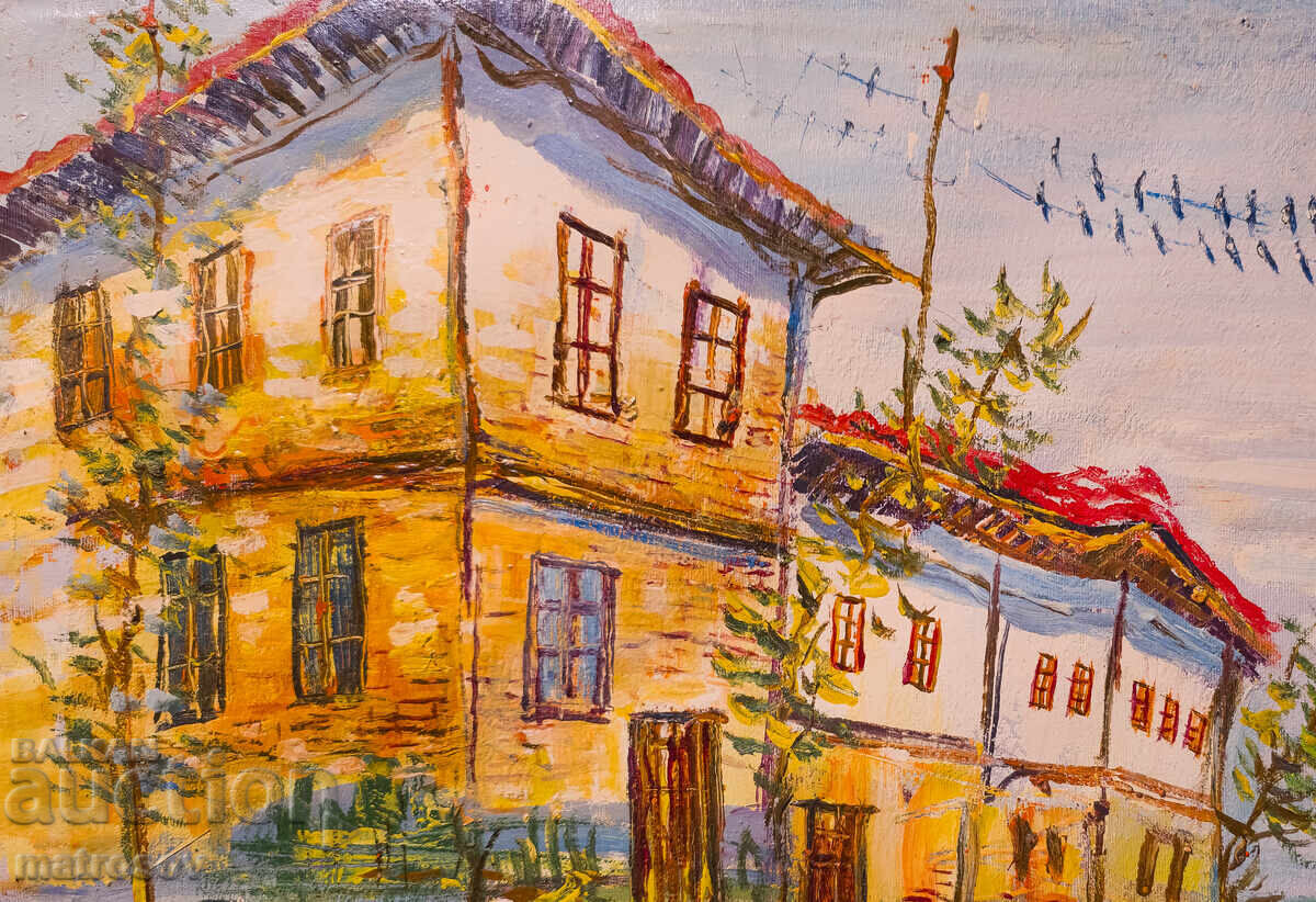 Boris Tsanov Oil Painting, Landscape with price 300.00 BGN | € 153.39