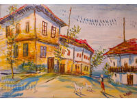 Boris Tsanov Oil Painting, Landscape