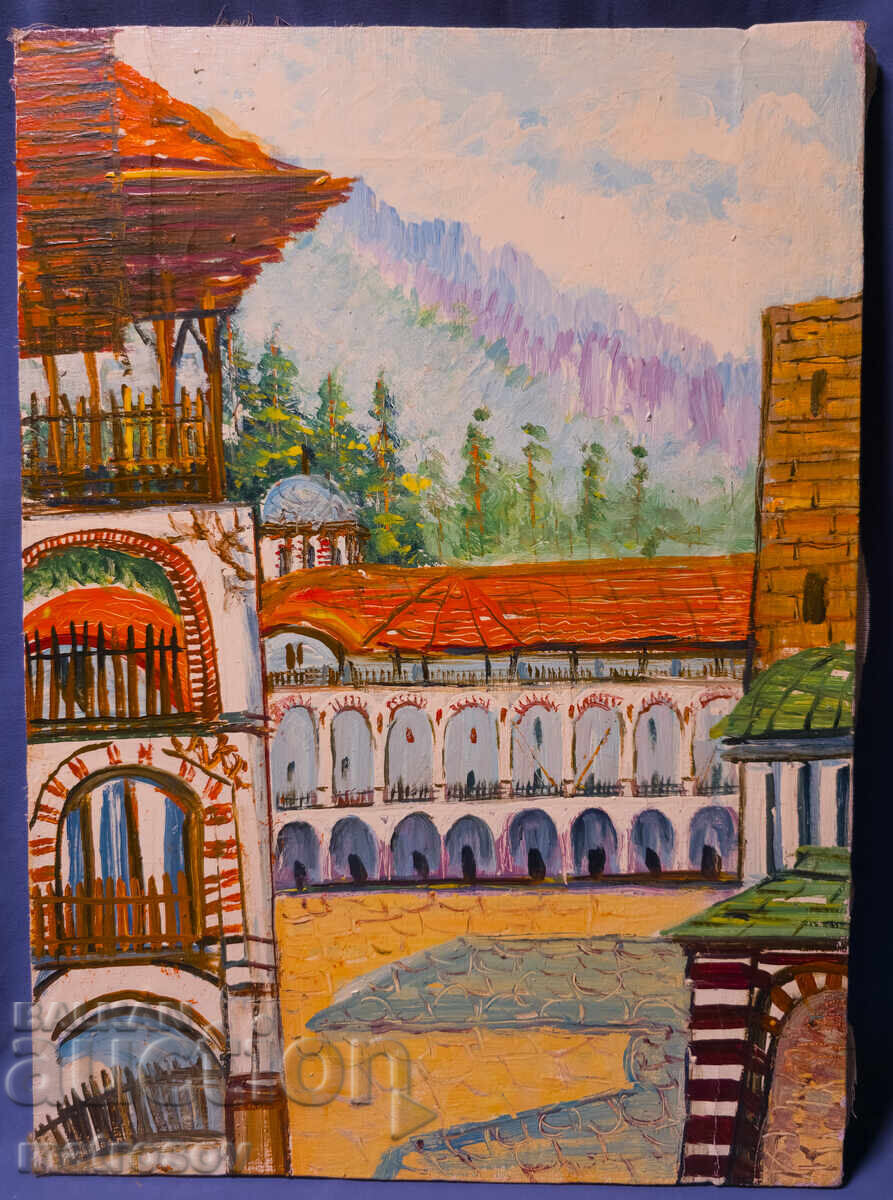 Auction  Boris Tsanov Oil Painting, Landscape