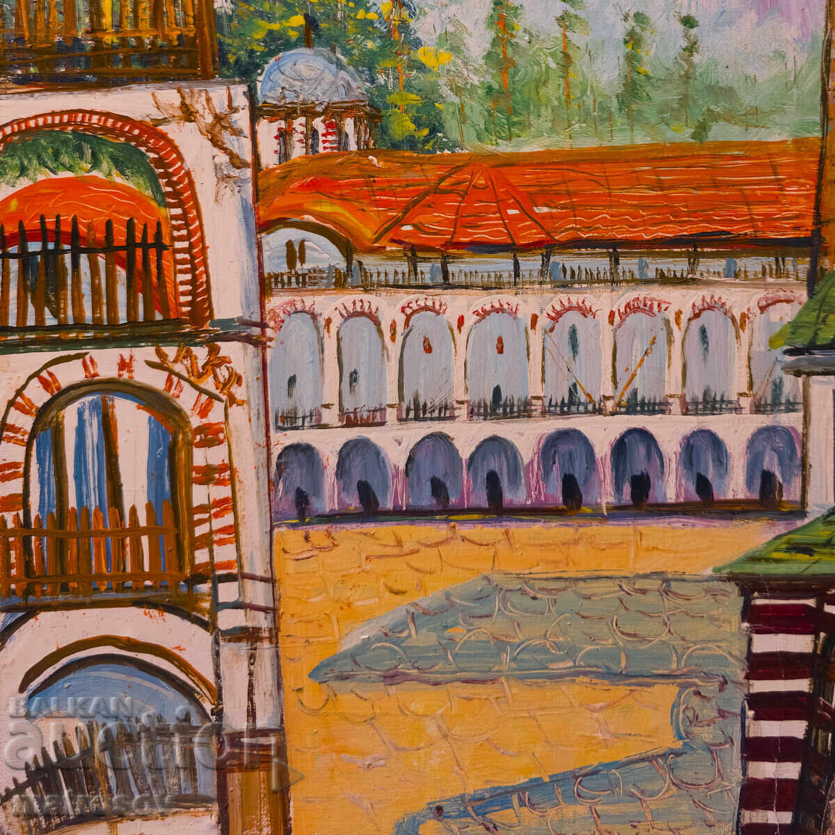 Boris Tsanov Oil Painting, Landscape - 5