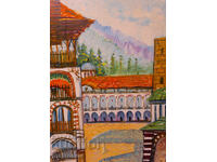 Boris Tsanov tablou ulei, peisaj