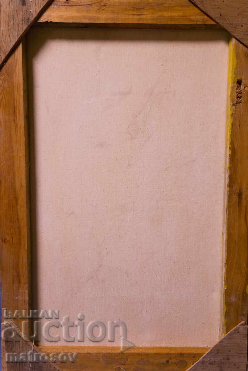 Boris Tsanov Oil Painting, Landscape of Rila Monastery - 7