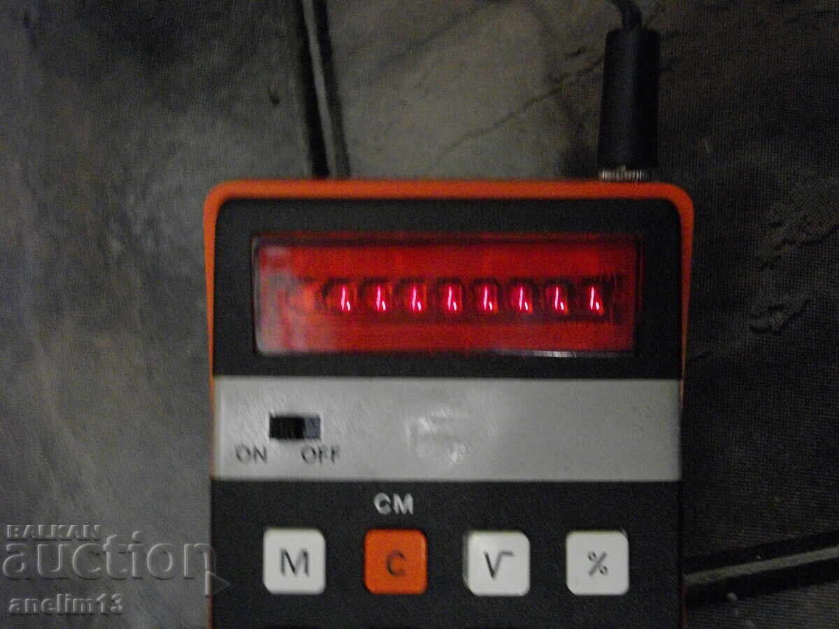 CALCULATOR ELKA 103 BULGĂRESC VECHI DE COLECȚIE - 5