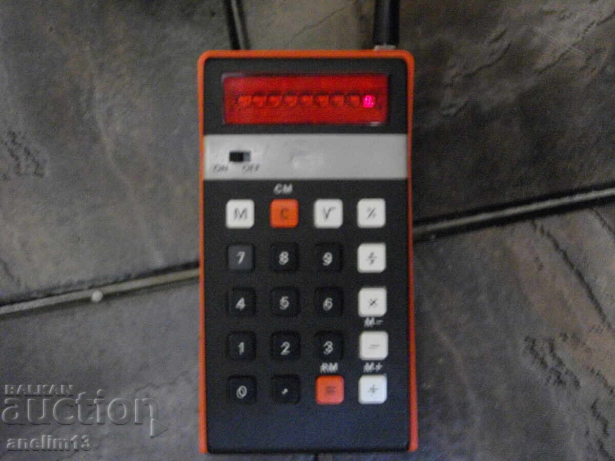 CALCULATOR ELKA 103 BULGĂRESC VECHI DE COLECȚIE - 6