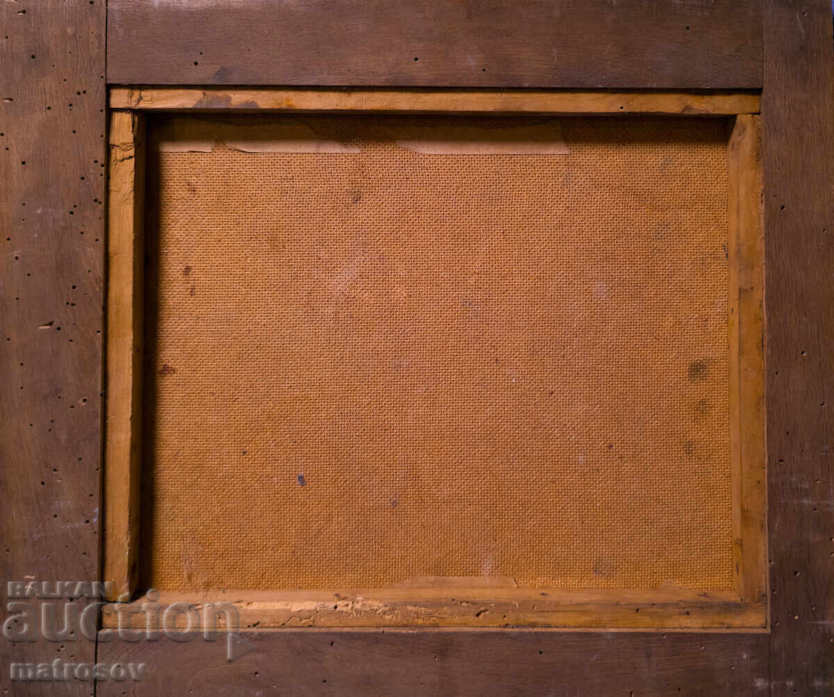 Valentin Radenovski, pictură în ulei, peisaj abstract - 7 Valentin Radenovski, pictură în ulei, peisaj abstract - 7