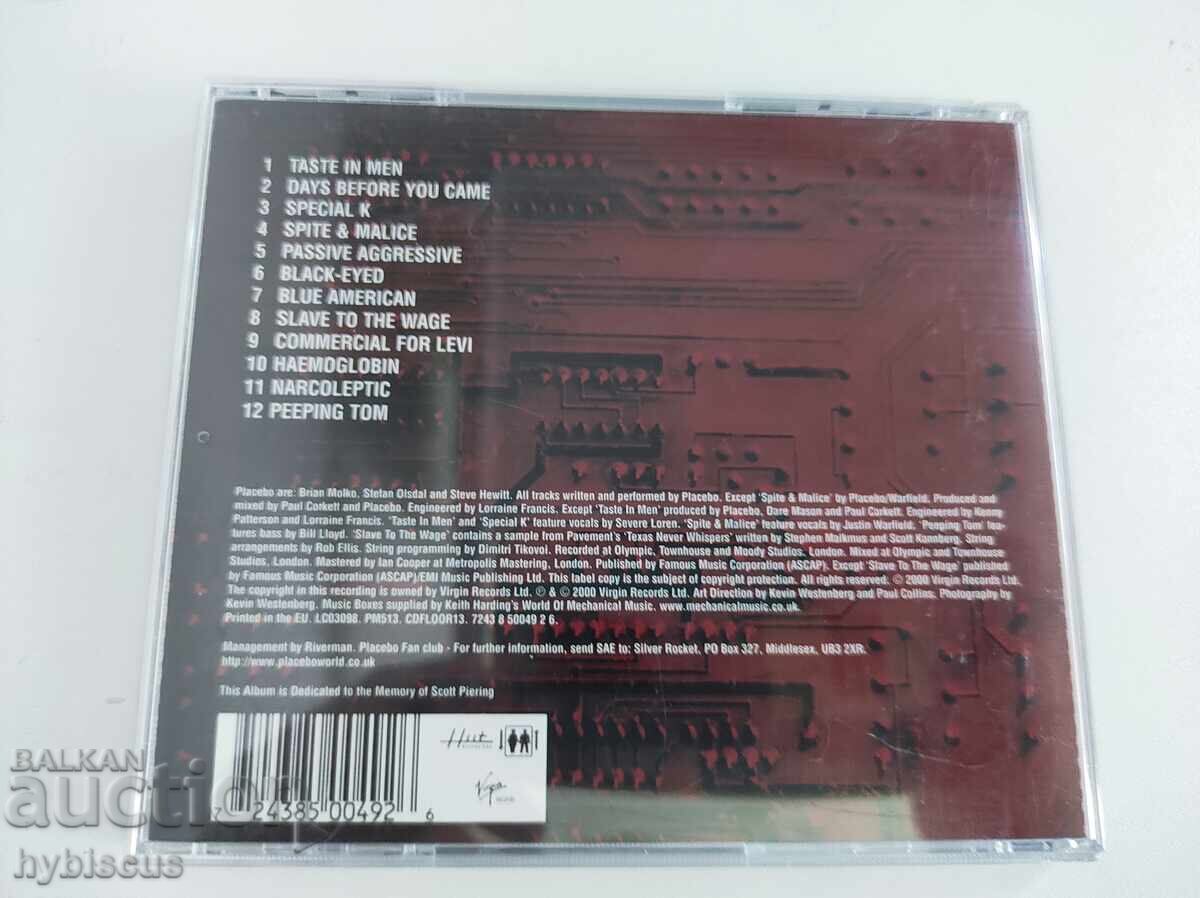 Licitație PLACEBO CD Black Market Music Licitație PLACEBO CD Black Market Music