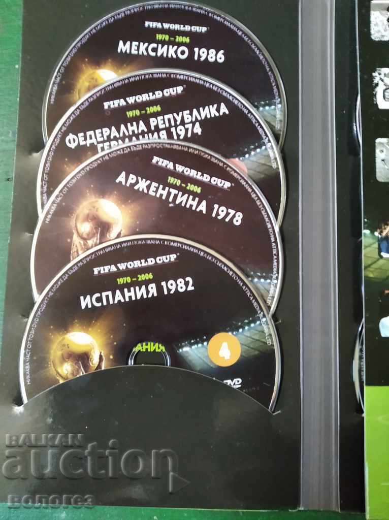 Auction  DVD album "Football World Cups 1970 - 2006"