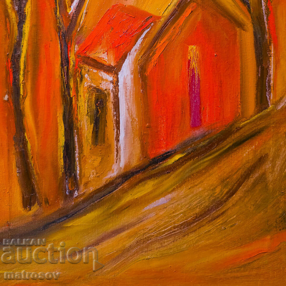 Valentin Radenovski, oil painting, abstract landscape - 5 Valentin Radenovski, oil painting, abstract landscape - 5