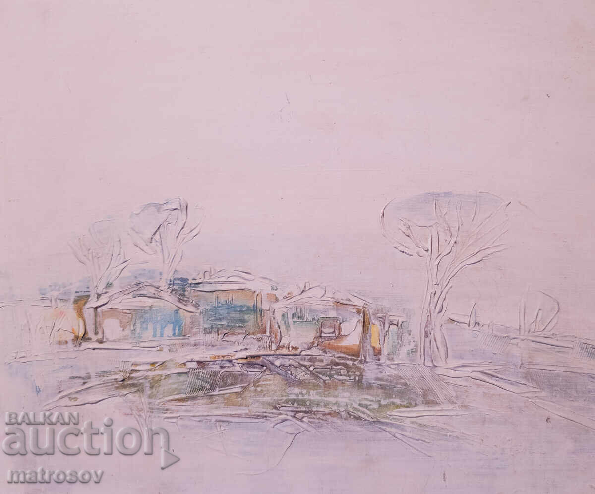 Доставка на Венелин Петров, маслена картина, пейзаж