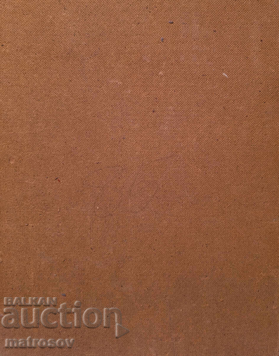 Abstract composition, oil painting, female portrait - 7