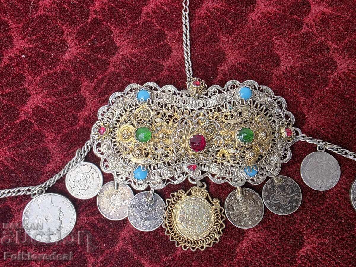 Τσαπράκι - κόσμημα στήθους για φορεσιά από την περιοχή της Οχρίδας με τιμή € 715.81 | 1400.00 BGN