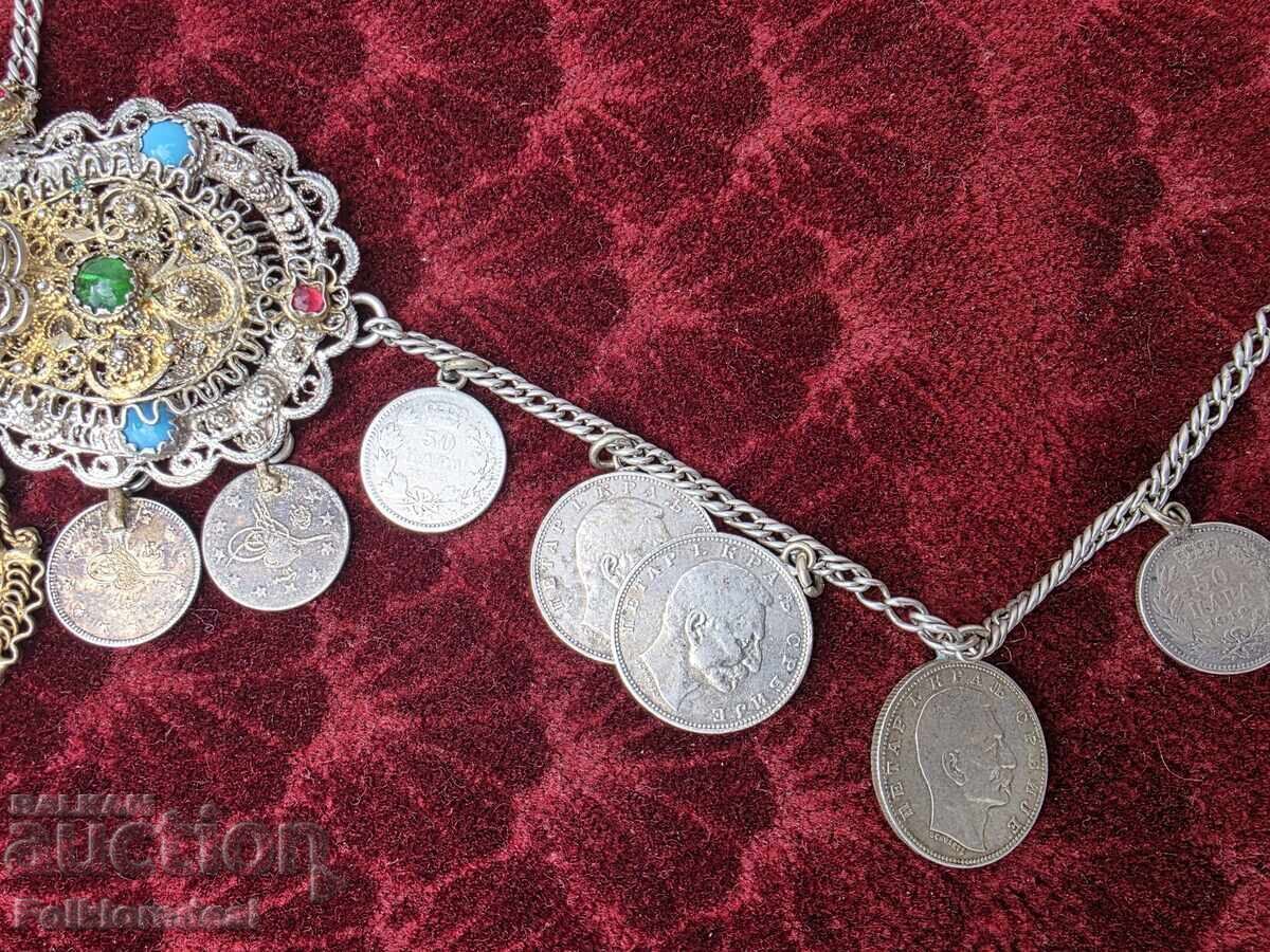 Τσαπράκι - κόσμημα στήθους για φορεσιά από την περιοχή της Οχρίδας - 5