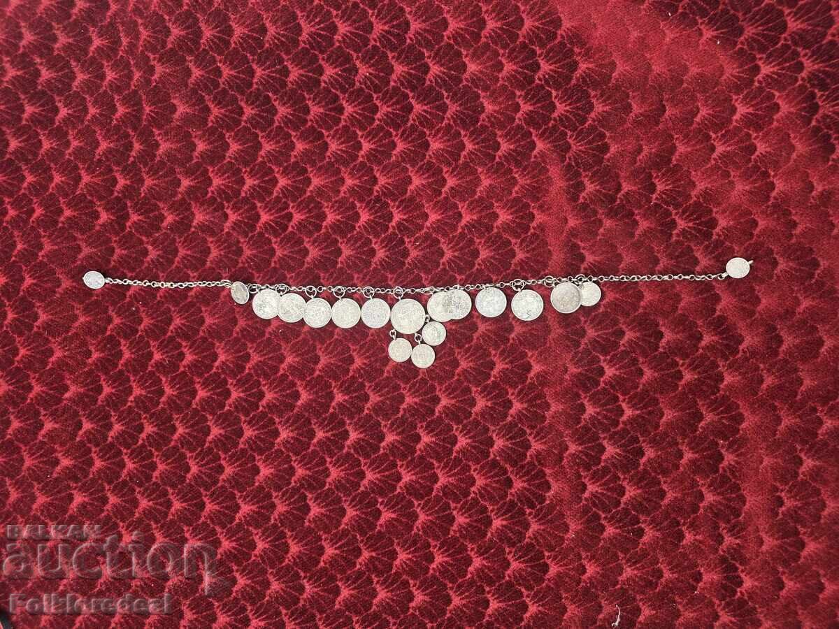 Licitație Guler argint autentic pentru port popular din Prilep și Bitola