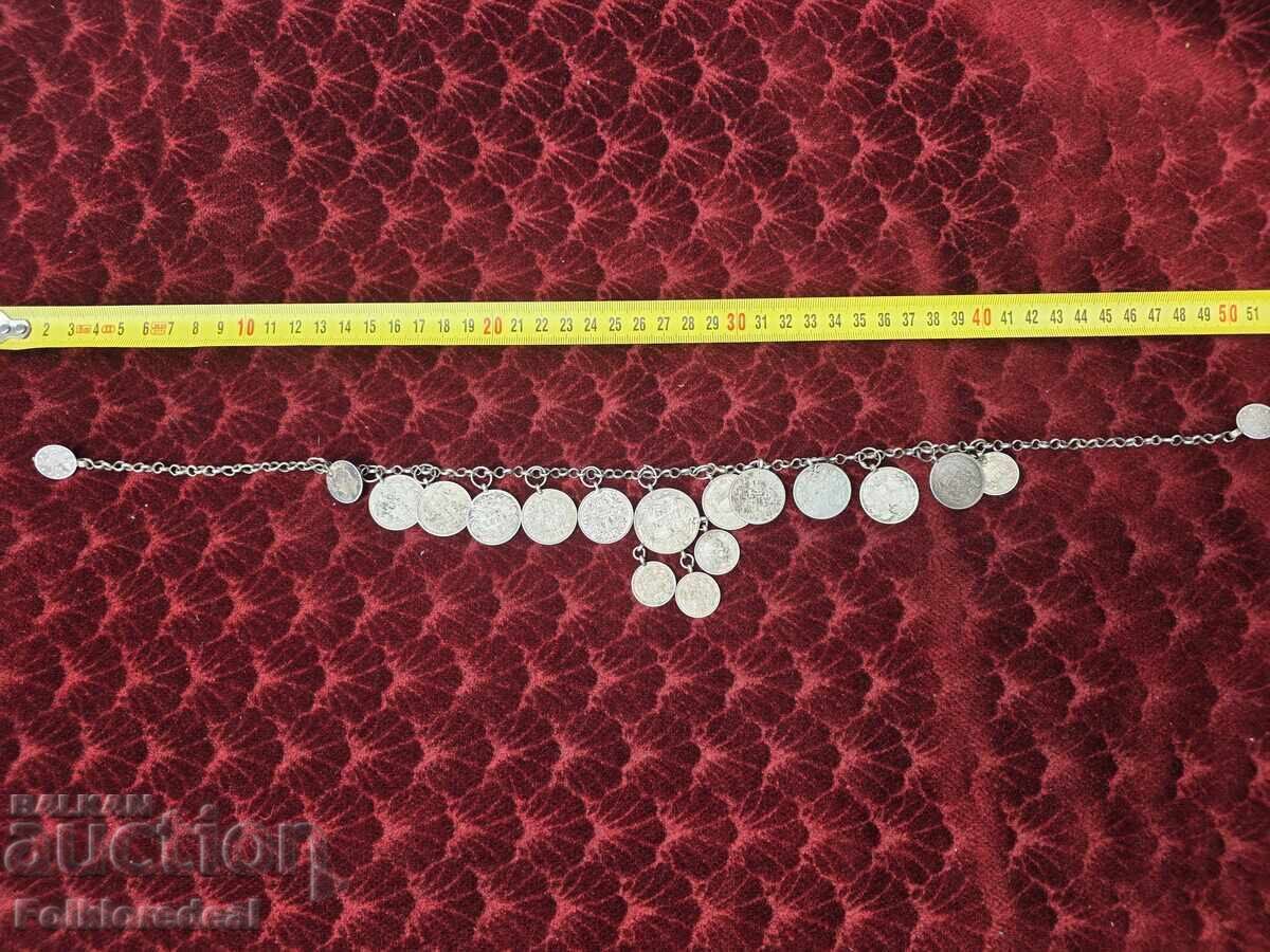 Livrarea Guler argint autentic pentru port popular din Prilep și Bitola