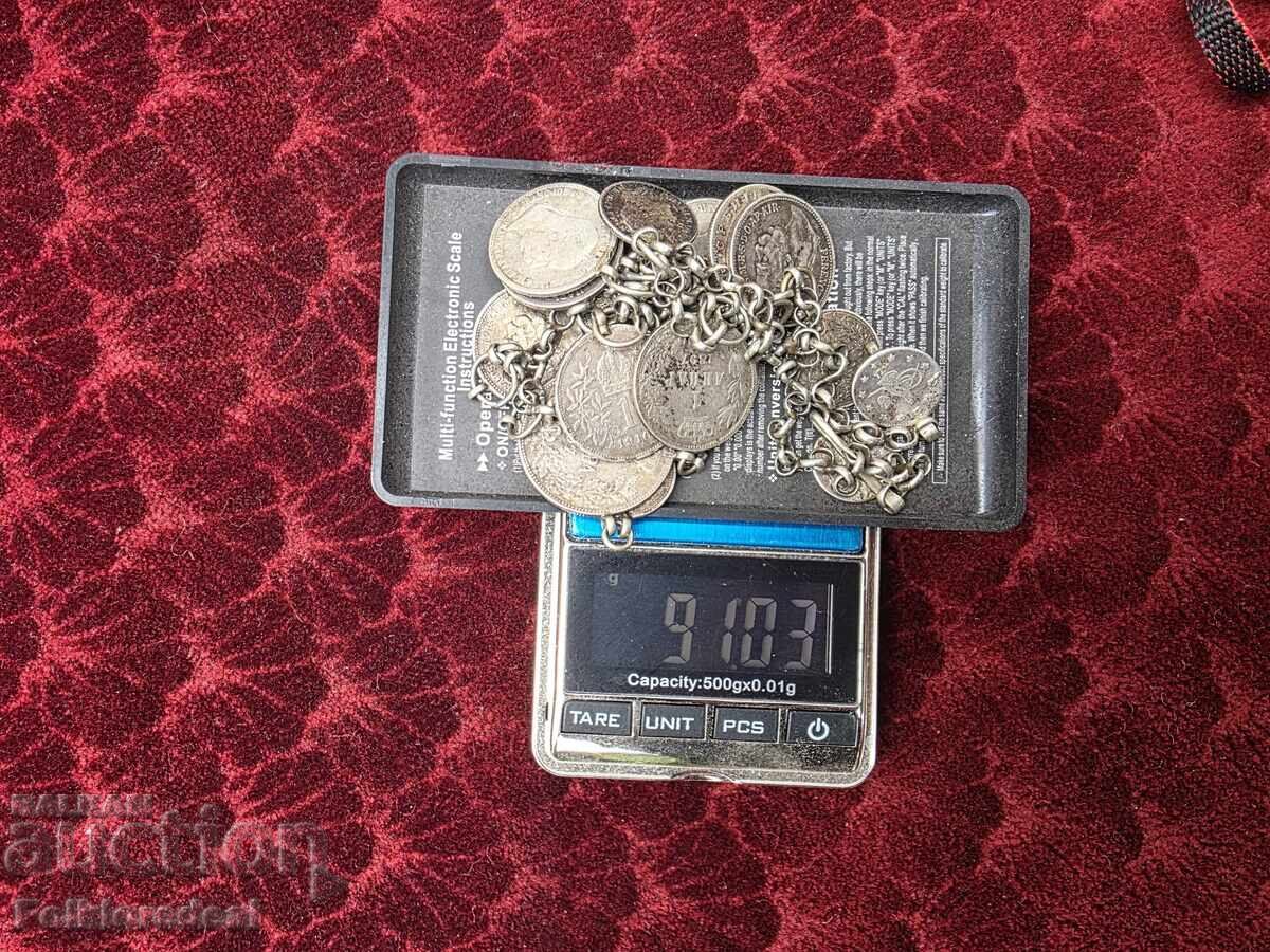 Guler argint autentic pentru port popular din Prilep și Bitola - 7