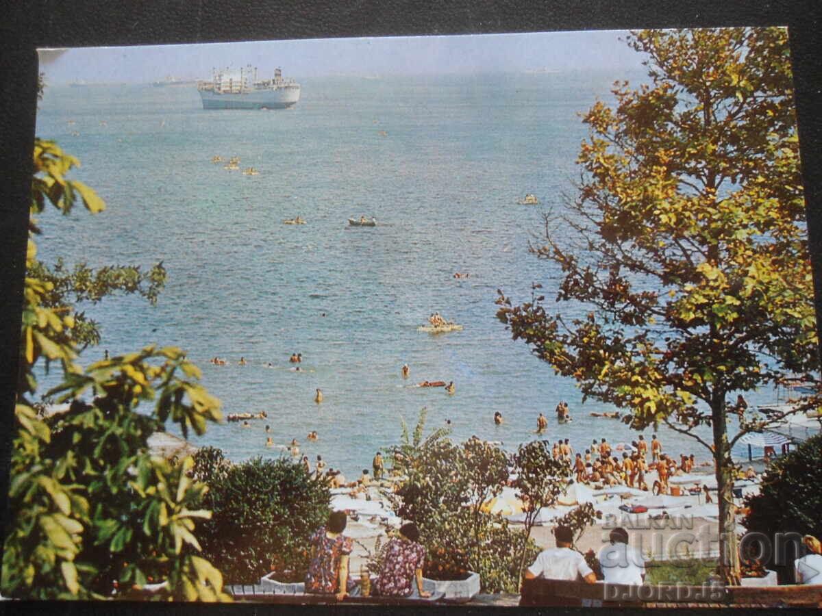 ΒΑΡΝΑ. Ο κόλπος και η παραλία της πόλης, Παλιά καρτ ποστάλ