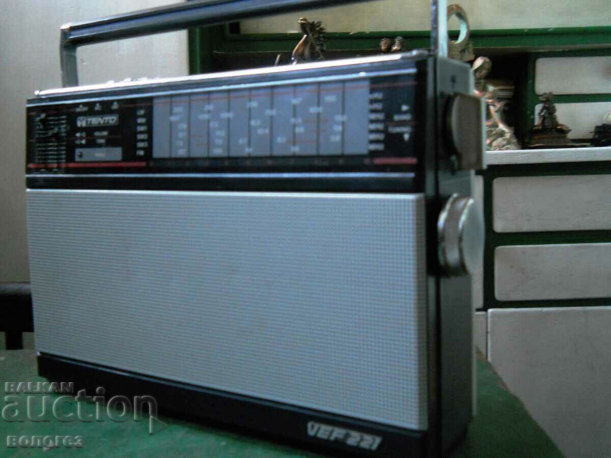 Portable radio receiver "VEF - 221" - USSR with price 50.00 BGN | € 25.56