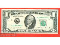 САЩ USA 10 $ - G - емисия issuе 1981