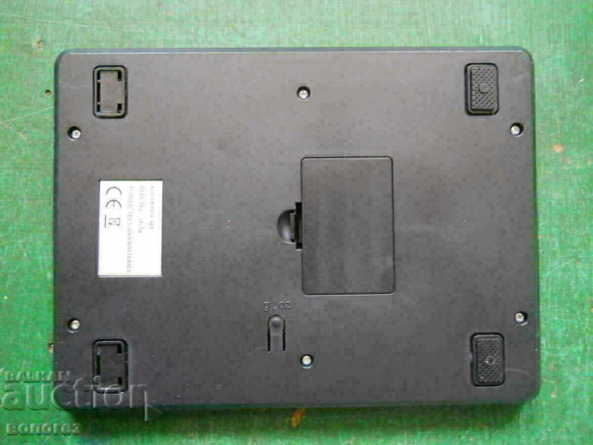 Cantar digital de bucatarie din sticla cu preț 25.00 BGN | € 12.78