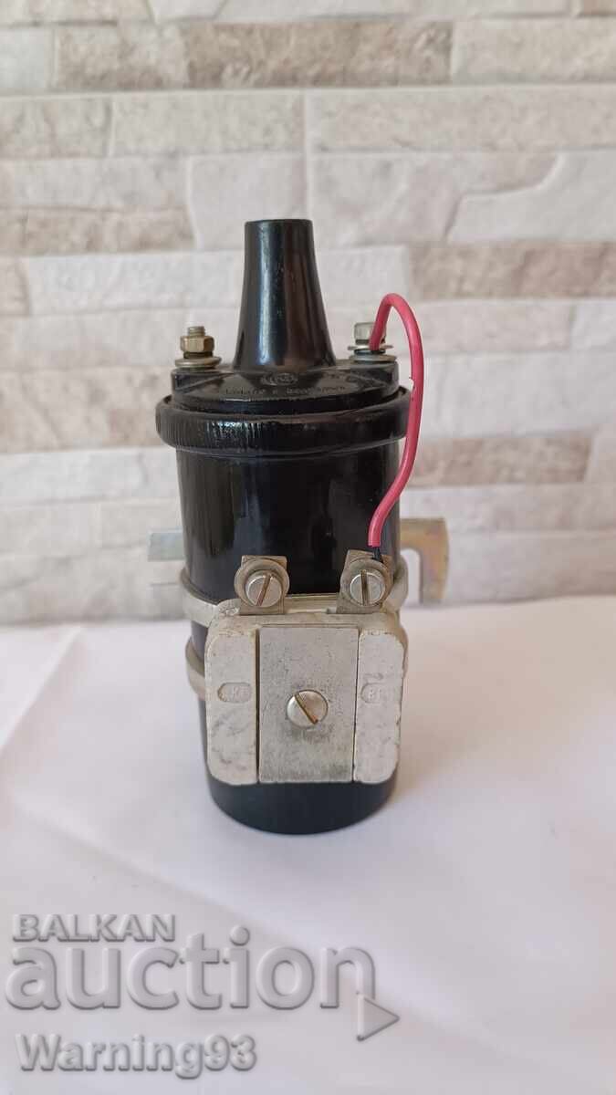 Ignition coil for car - 12V - Made in Bulgaria Ignition coil for car - 12V - Made in Bulgaria