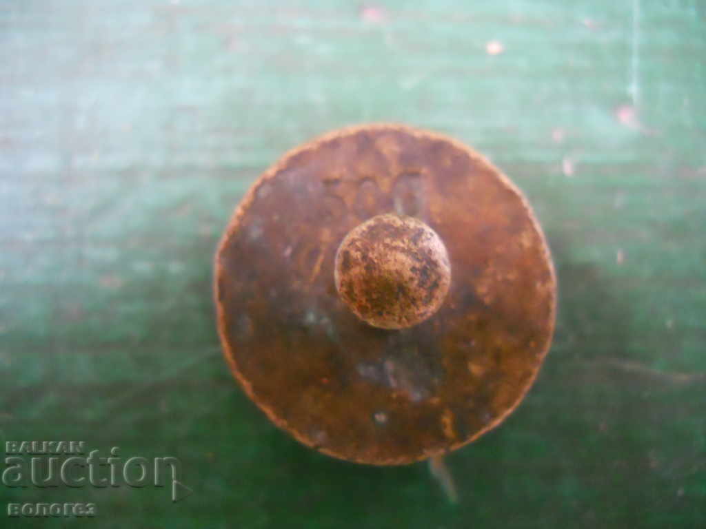 Old bronze control weight - 50 g with price 10.00 BGN | € 5.11