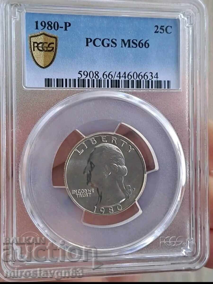 сертифицирани долари от 1980 с цена 250.00 лв. | € 127.82