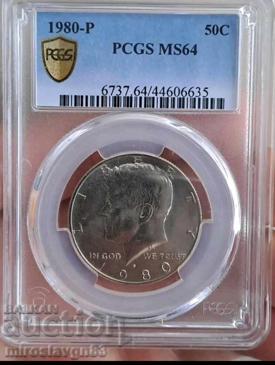 сертифицирани долари от 1980 - 6