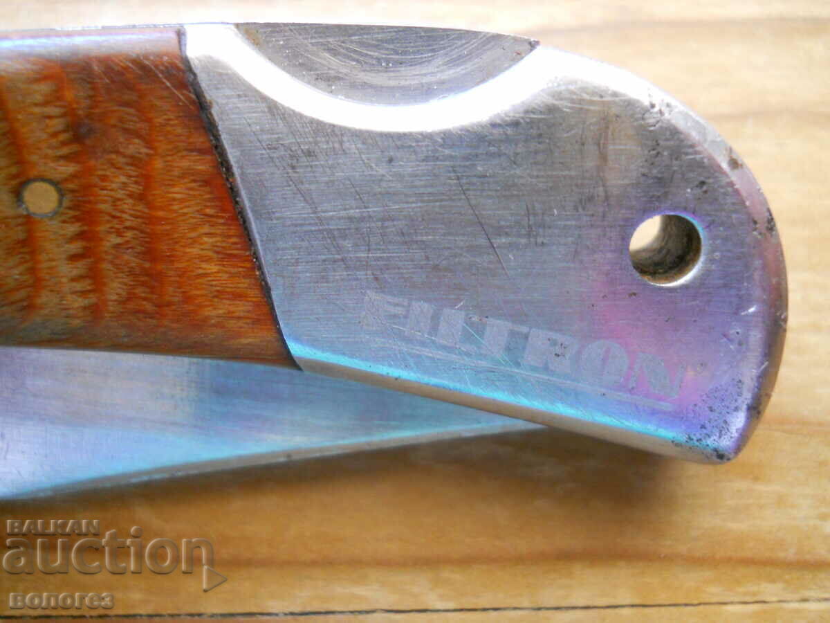 Πτυσσόμενο μαχαίρι με κοκάλινα χερούλια "Rostfrei - Filtron" με τιμή 30.00 BGN | € 15.34 Πτυσσόμενο μαχαίρι με κοκάλινα χερούλια "Rostfrei - Filtron" με τιμή 30.00 BGN | € 15.34