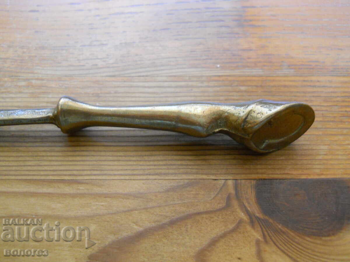 Αρχαίο μπρούτζινο μαχαίρι για γράμματα με τιμή 35.00 BGN | € 17.90 Αρχαίο μπρούτζινο μαχαίρι για γράμματα με τιμή 35.00 BGN | € 17.90