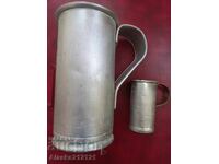 Căni de aluminiu - etalon 0,5 l și 0,05 l