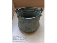 Old copper kettle