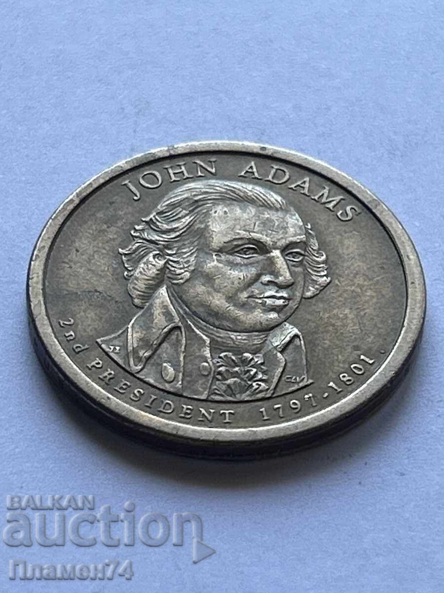1 dolar 2007 SUA John Adams