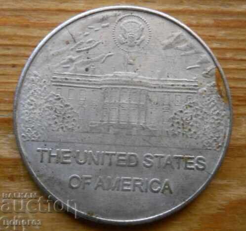 Richard Nixon Plaque (1969 - 1974) - USA with price 3.00 BGN | € 1.53 Richard Nixon Plaque (1969 - 1974) - USA with price 3.00 BGN | € 1.53