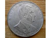 Plachetă cu Richard Nixon (1969 - 1974) - SUA