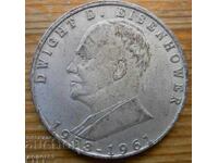 Плакет - Дуайт  Айзенхауер  (1953 - 1961 г) - САЩ