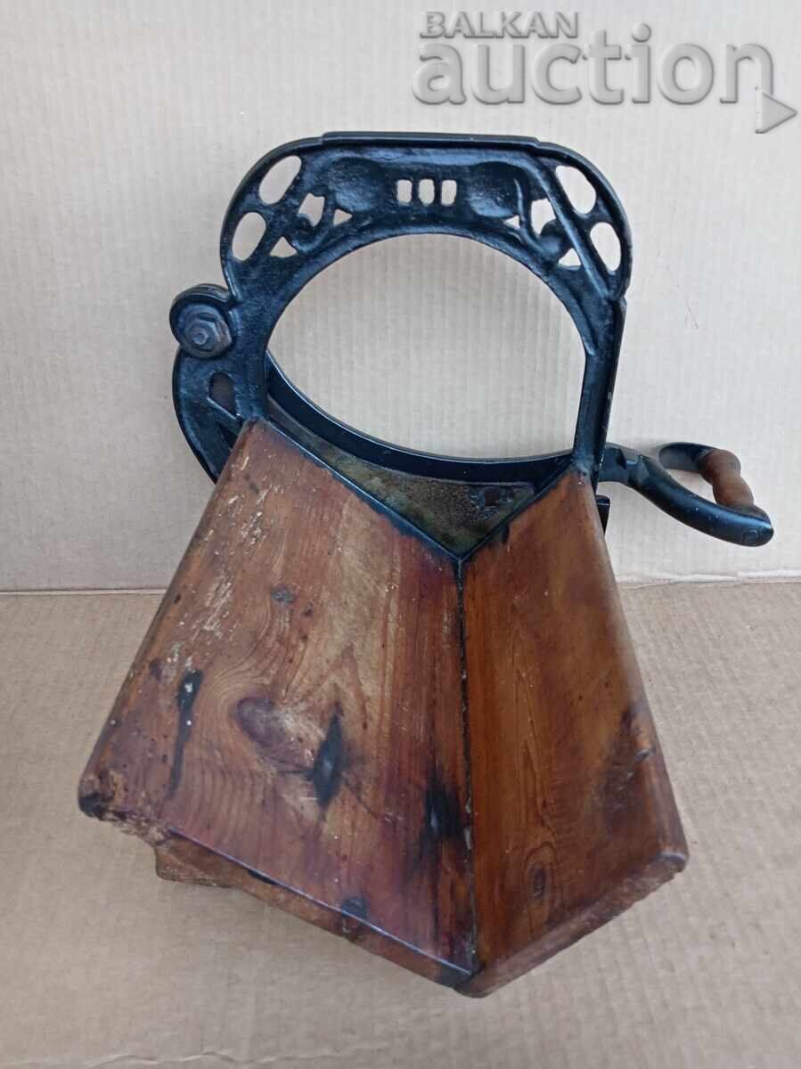 Αντίκα μαχαίρι, γκιλοτίνα για ψωμί σαλάμι ζαμπόν - 5