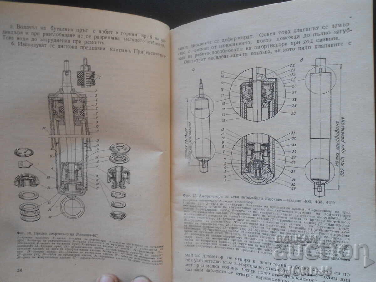 Υδραυλικά αμορτισέρ για αυτοκίνητα και μοτοσυκλέτες με τιμή 4.00 BGN | € 2.05 Υδραυλικά αμορτισέρ για αυτοκίνητα και μοτοσυκλέτες με τιμή 4.00 BGN | € 2.05