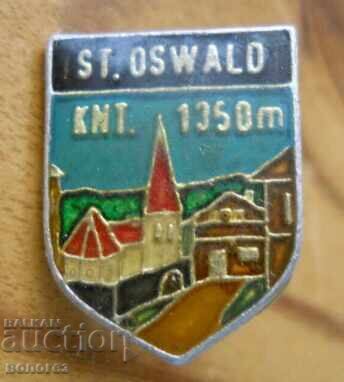 Badge "St. Oswald" - Austria Badge "St. Oswald" - Austria