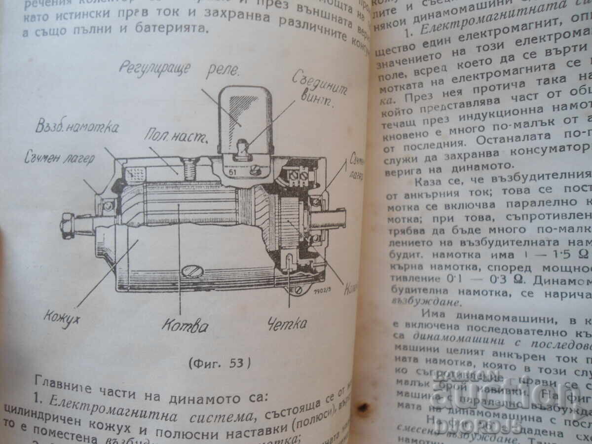 ЕЛЕКТРИЧЕСТВОТО в автомобила, трактора и мотоцикъла - 5