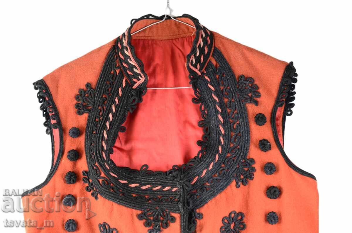 Παράδοση Γιλέκο με γαϊτάνια παραδοσιακή φορεσιά Παράδοση Γιλέκο με γαϊτάνια παραδοσιακή φορεσιά