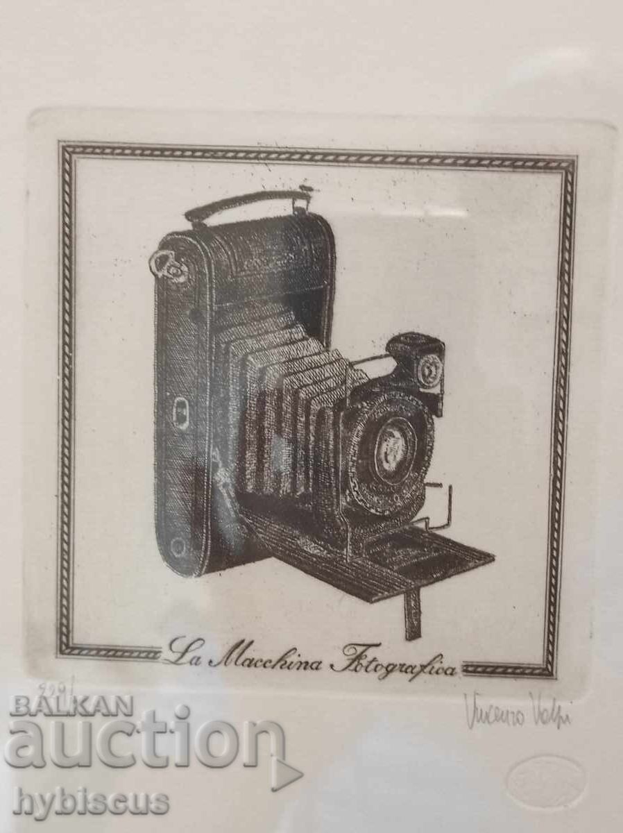 Vincenzo Volpe (1954- ) Original Etching with price 125.00 BGN | € 63.91