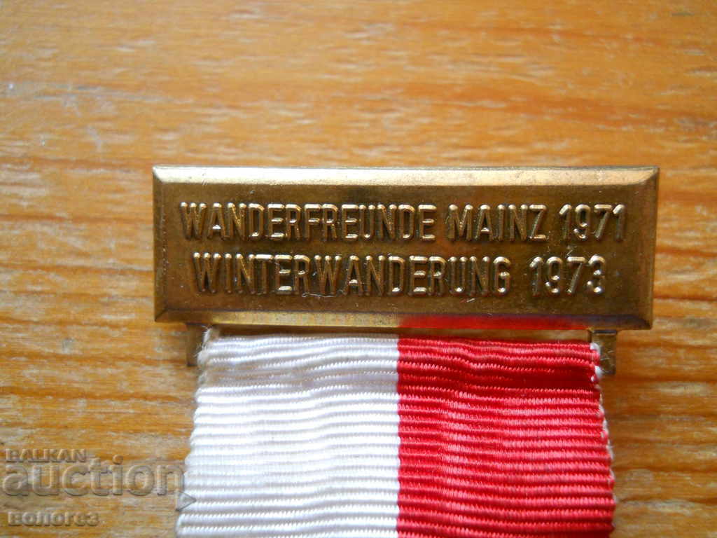 Auction  Medal of International Tourist Campaign - Germany 1973
