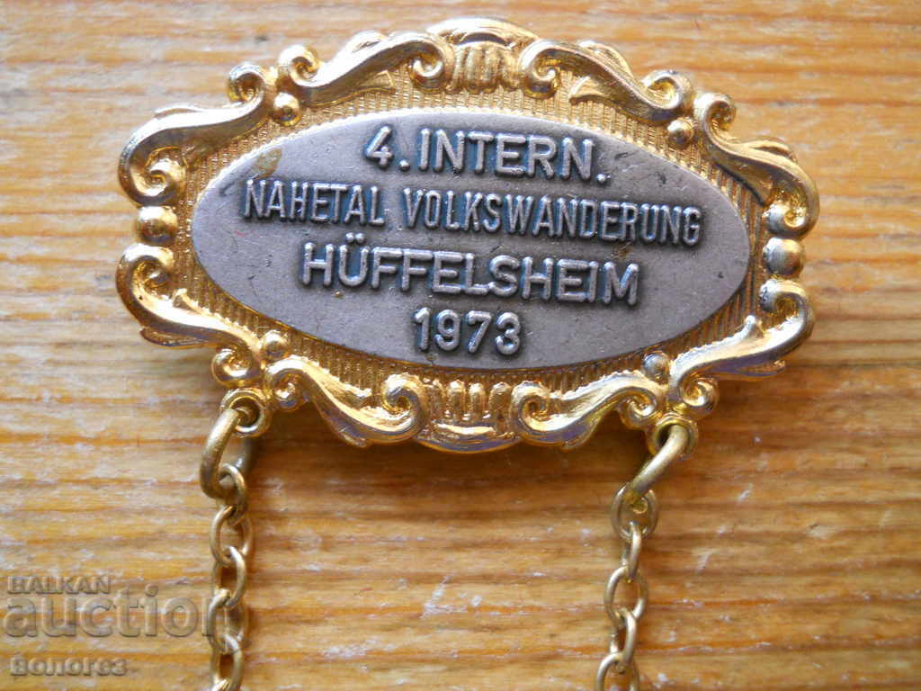 Δημοπρασία Μετάλλιο Διεθνούς Τουριστικής Εκστρατείας - Γερμανία 1973 Δημοπρασία Μετάλλιο Διεθνούς Τουριστικής Εκστρατείας - Γερμανία 1973