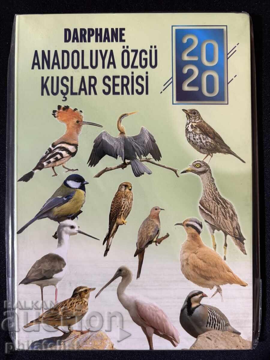 Τουρκία 2020 - Ολοκληρωμένο σετ 12 νομισμάτων του 1 kuruş - Πανίδα - 7