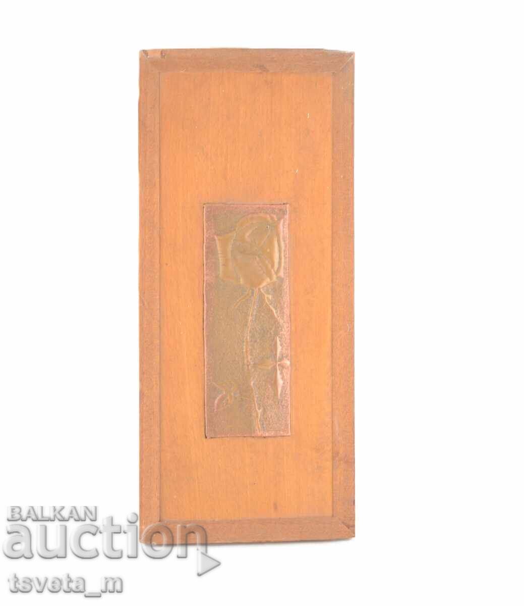 Panou de perete trandafir de miere