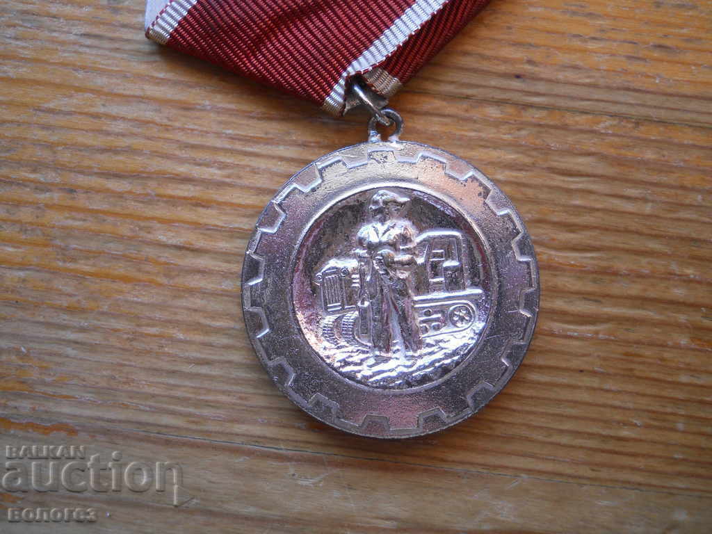 Παράδοση Μετάλλιο «Για εργασιακή διάκριση» με κουτί