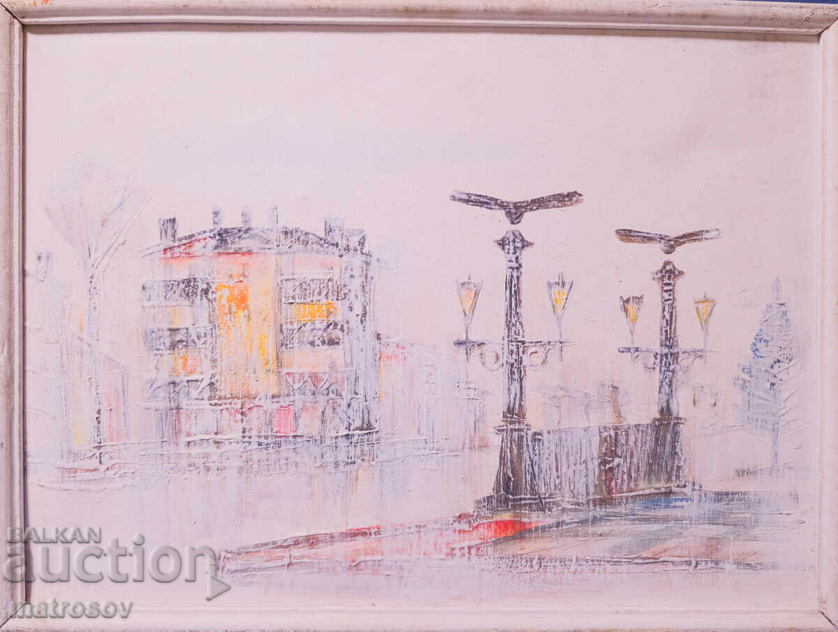 Βενελίν Πέτροφ, ελαιογραφία, τοπίο